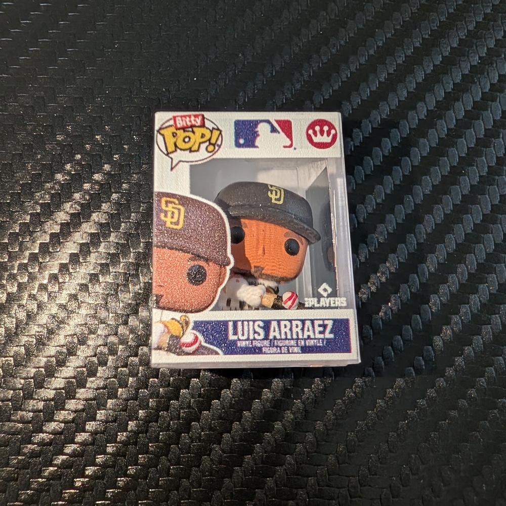 MLB Funko Bitty Pop Luis Arraez Padres 2026 Topps Series 1 Super Box Exclusive